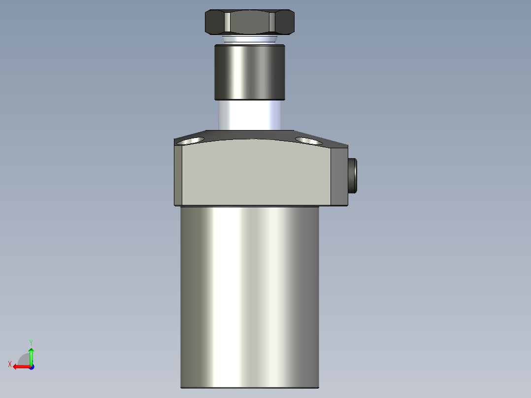 KOSMEKLHS0550-CR-Y30多系列多零件图纸模型后视图
