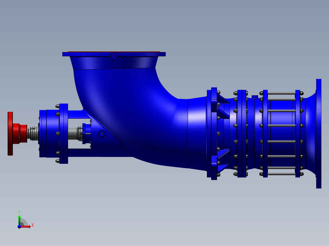 轴流泵设计模型