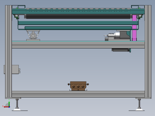 动态称重输送带三维图550028==40后视缩略图