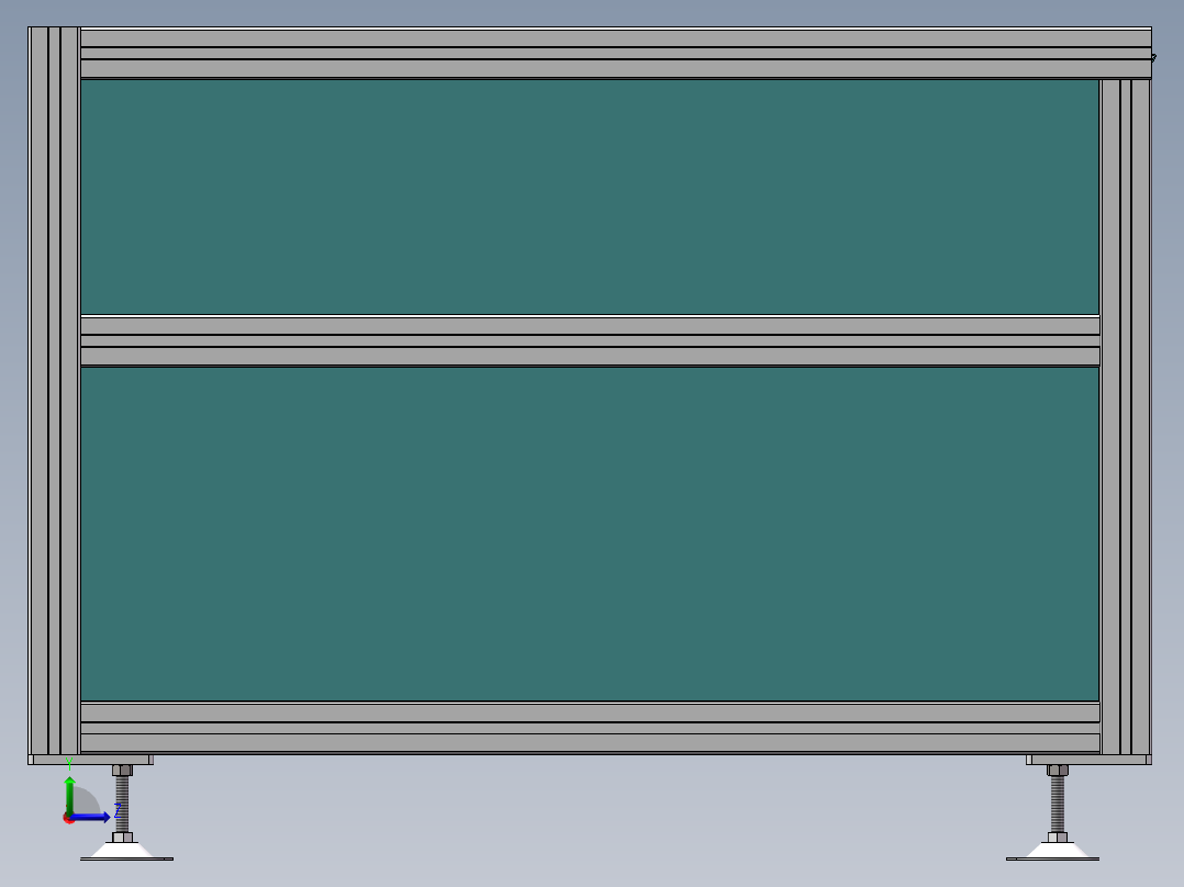 动态称重输送带三维图550028==40左视图