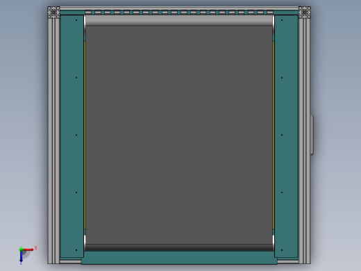 动态称重输送带三维图550028==40俯视缩略图