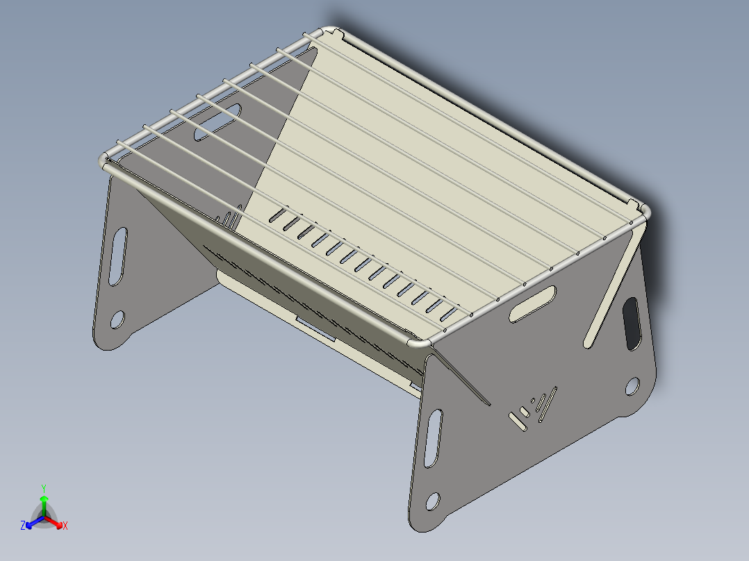 户外烧烤野营烧烤炉折叠不锈钢