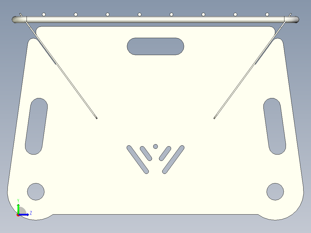 户外烧烤野营烧烤炉折叠不锈钢左视图