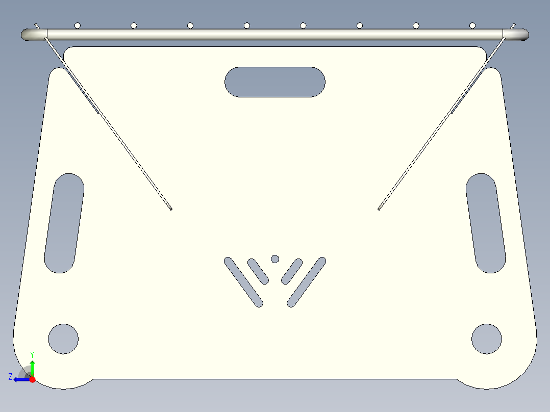 户外烧烤野营烧烤炉折叠不锈钢右视图