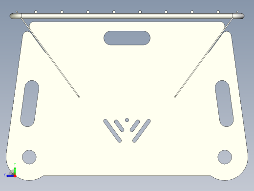 户外烧烤野营烧烤炉折叠不锈钢右视缩略图