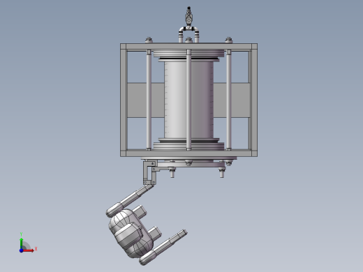 细菌观察研究设备前视缩略图