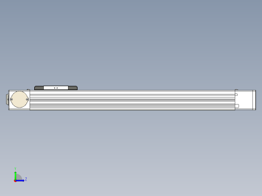 同步带滑台-欧规BC6-L120-S500-R-P40-D3左视缩略图