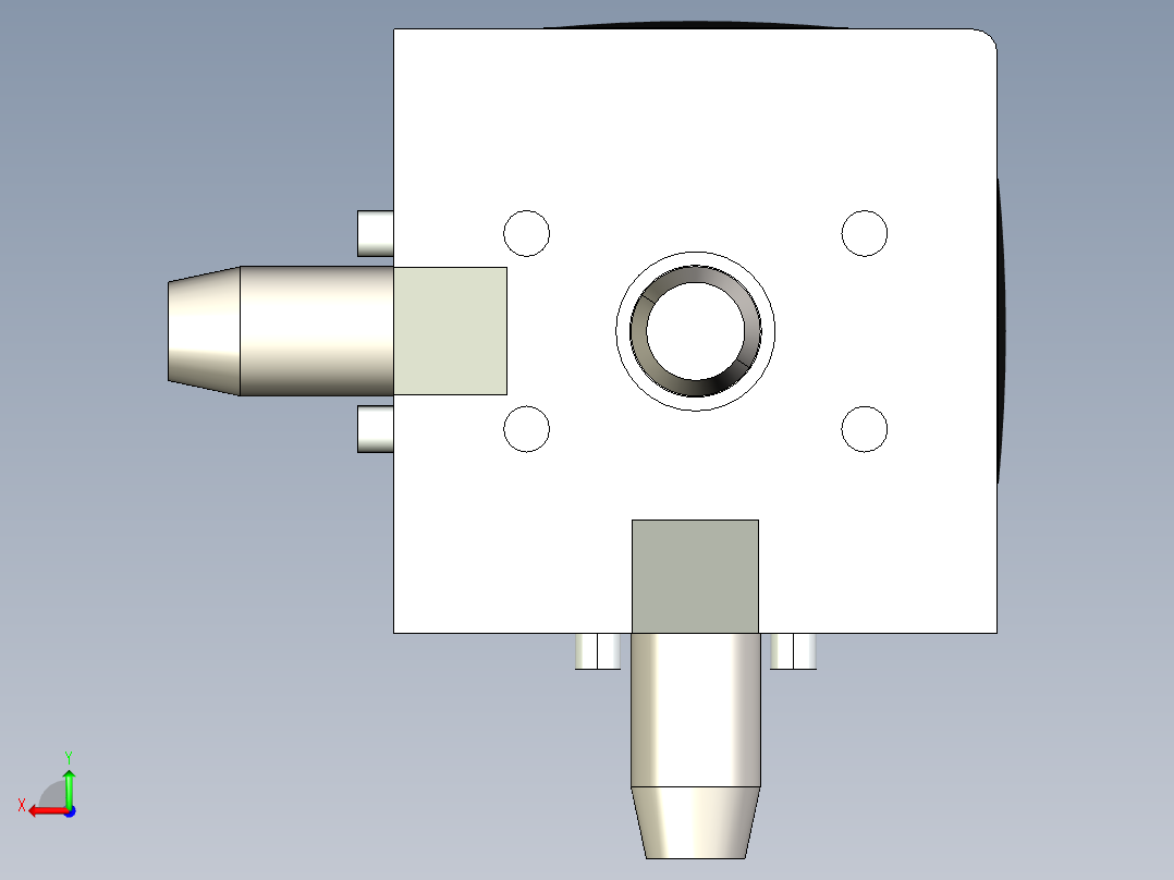 型材-BR 3D 50X50 CIBIC CONNECTOR 3842549876后视图