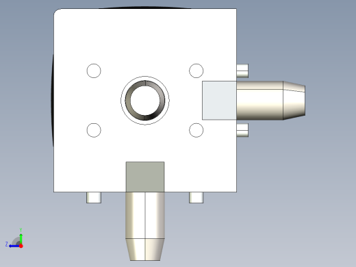 型材-BR 3D 50X50 CIBIC CONNECTOR 3842549876右视缩略图