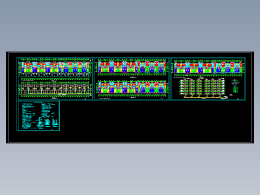 六层住宅楼地暖图
