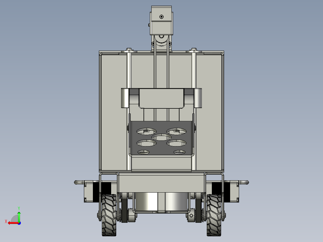 0_月球车后视图