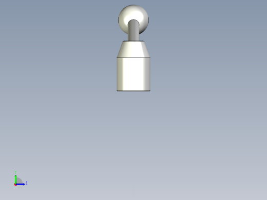 把手(不銹鋼製)LL-3D多系列多零件图纸模型左视缩略图