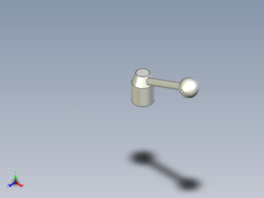 把手(不銹鋼製)LL-3D多系列多零件图纸模型正等轴测缩略图