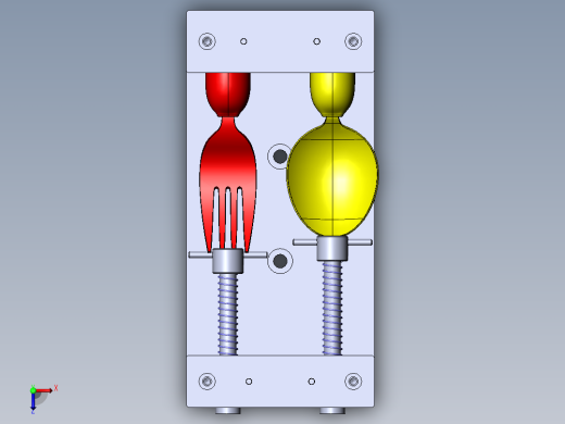 镭雕治具 (1)俯视缩略图