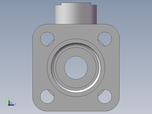 球阀左视缩略图
