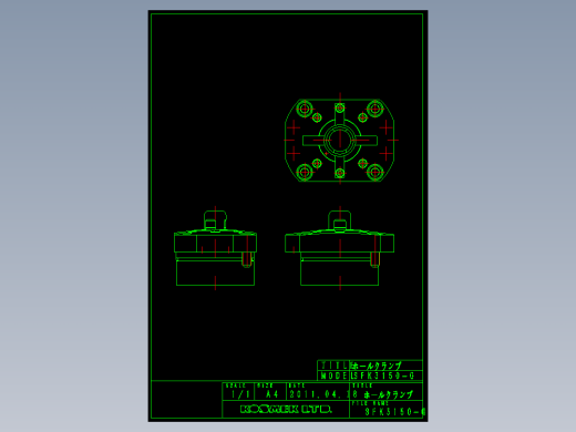 KOSMEKSFK3150-G多系列多零件图纸模型多系列多零件图纸模型