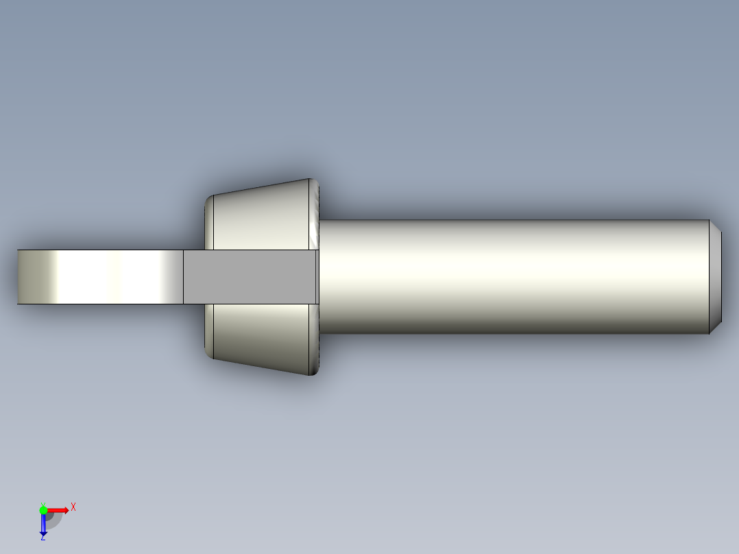 带耳螺钉-DIN_316_Wing_screws_4x0.7x14-11.9-7_20_1.9_10.5_4.stp俯视图