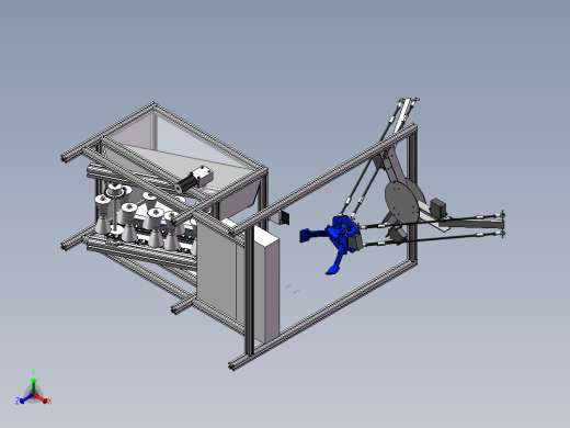 基于机器视觉的小型水果分拣机sw15可编辑正等轴测缩略图