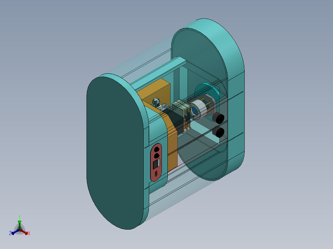 2023.02月-高精度镜片摩擦清洗机sw17正等轴测图