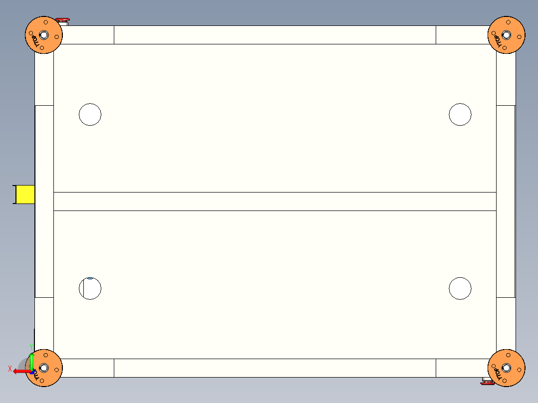自动切边机step后视图