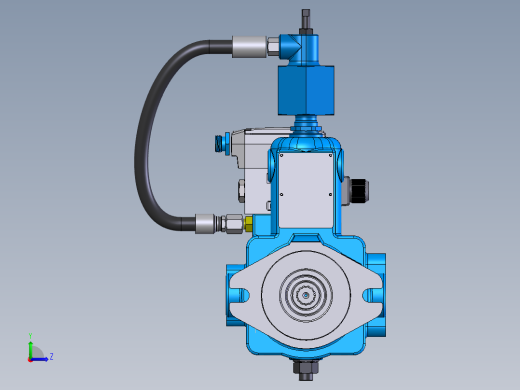 Continental Hydraulics-258065液压元件左视缩略图