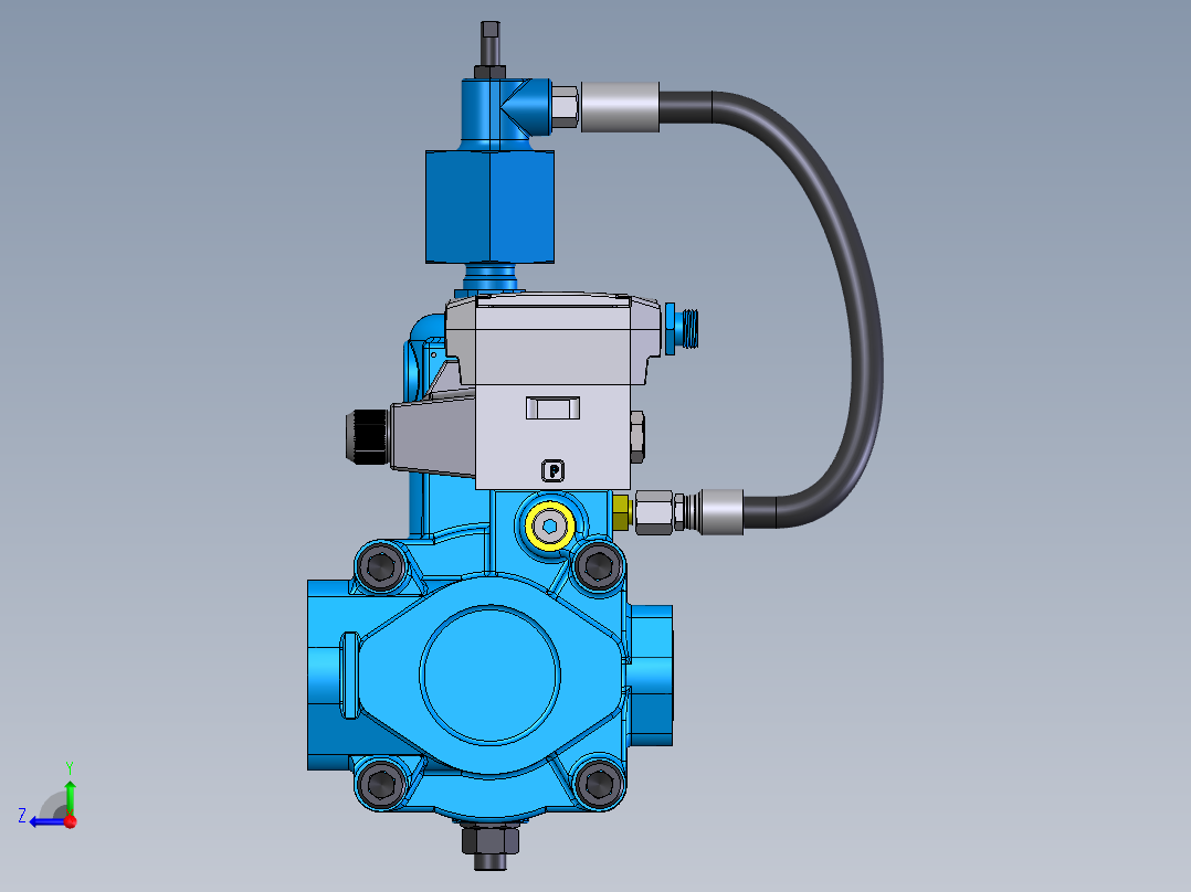 Continental Hydraulics-258065液压元件右视图