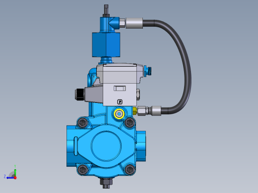 Continental Hydraulics-258065液压元件右视缩略图