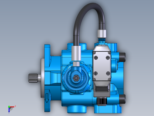 Continental Hydraulics-258065液压元件俯视缩略图