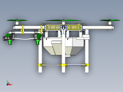 无人机喷雾器前视缩略图