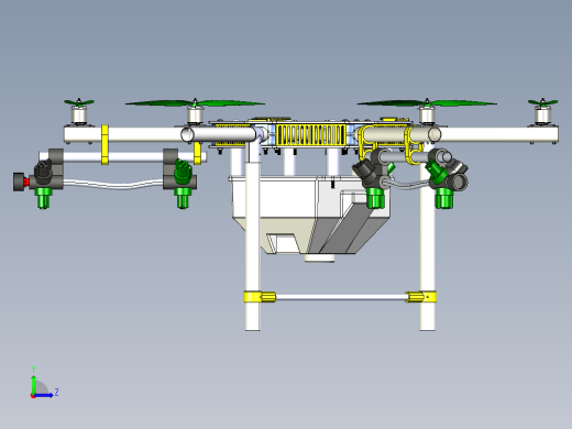 无人机喷雾器左视缩略图
