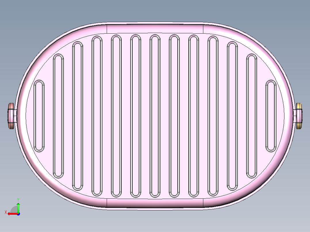 叠层饺子盒后视图