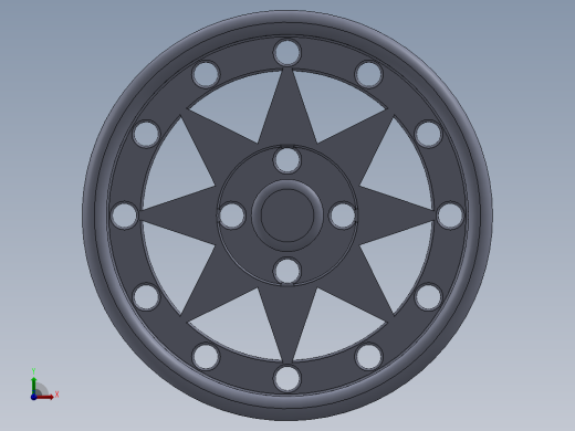 轮毂、轮胎(19)前视缩略图