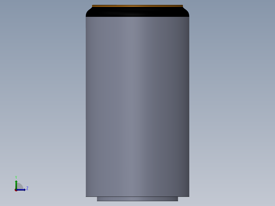 啤酒瓶、瓶子(12)左视图