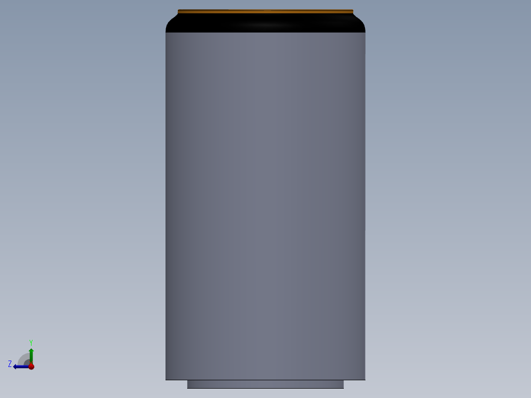 啤酒瓶、瓶子(12)右视图