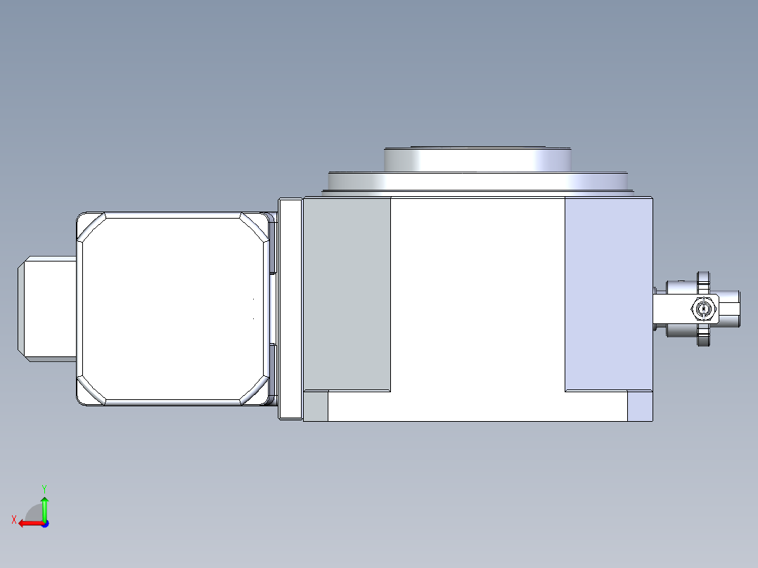 RU140DT意米精密分割器后视图