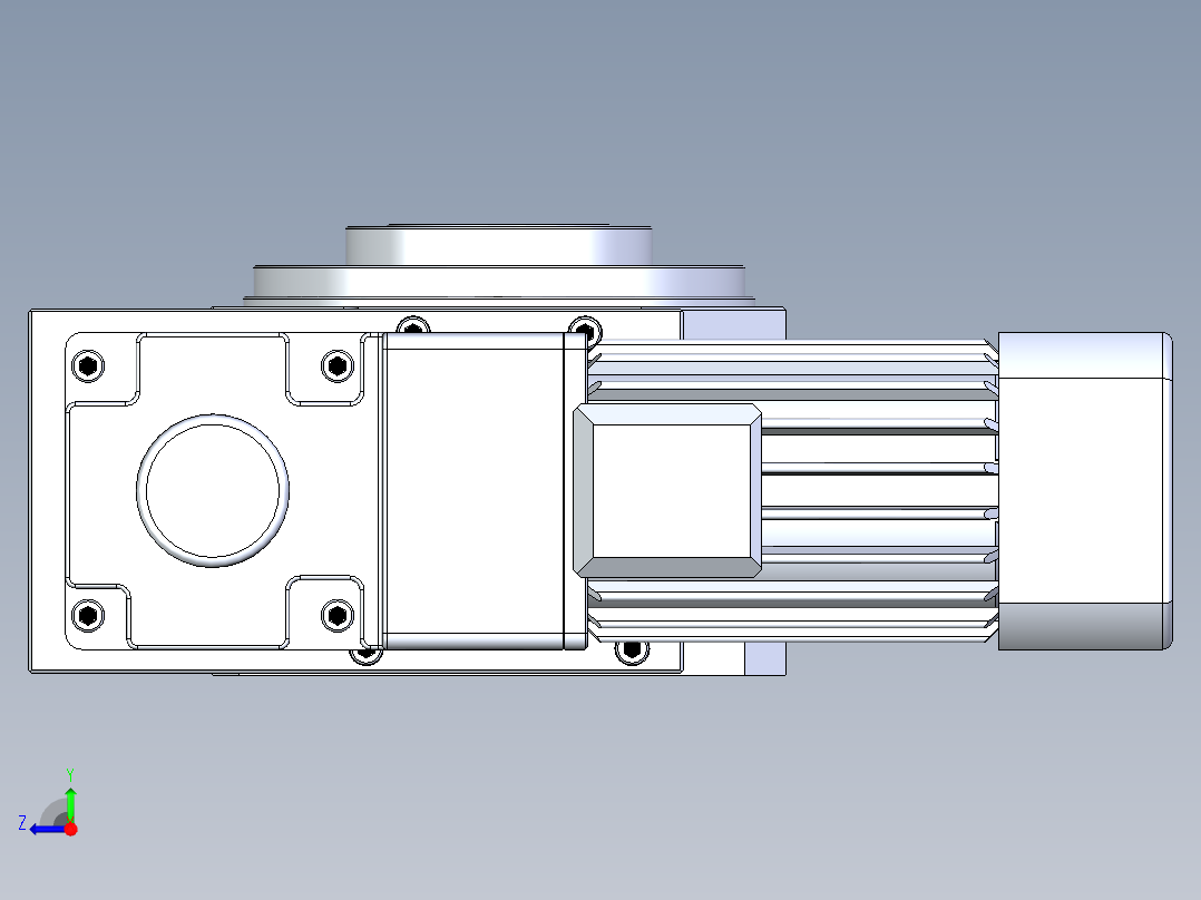 RU140DT意米精密分割器右视图