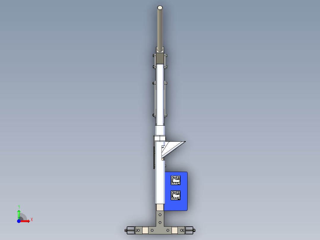 B3003508-立式手动注射机前视图
