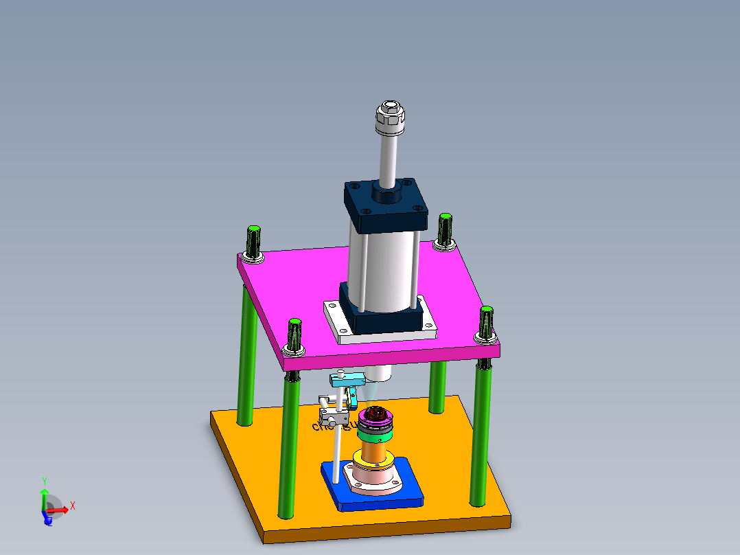 自动感应压铆钉机