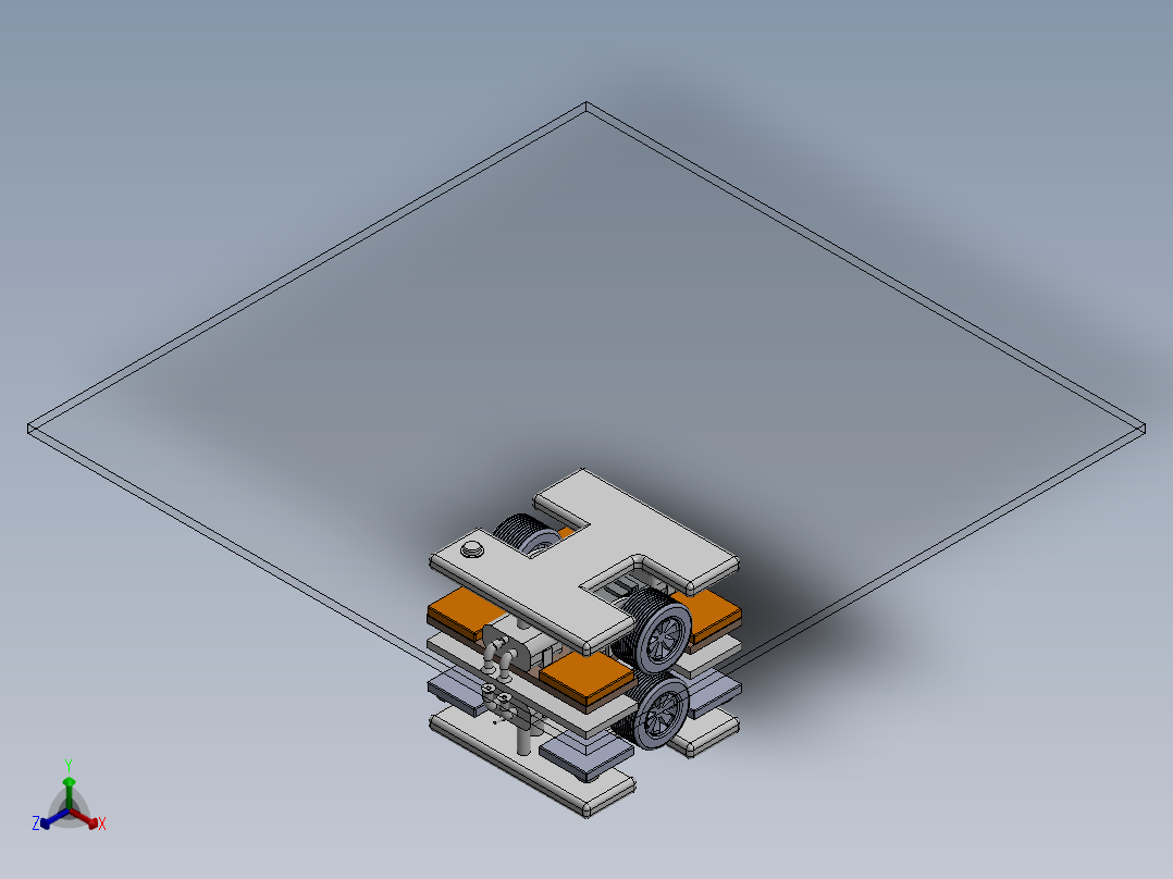 装配正等轴测图