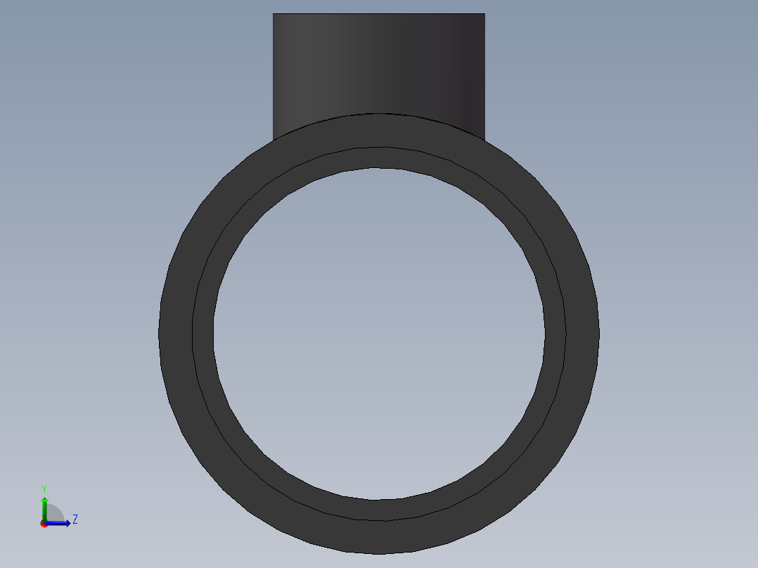 UPVC_RTEE_DN80_20左视图