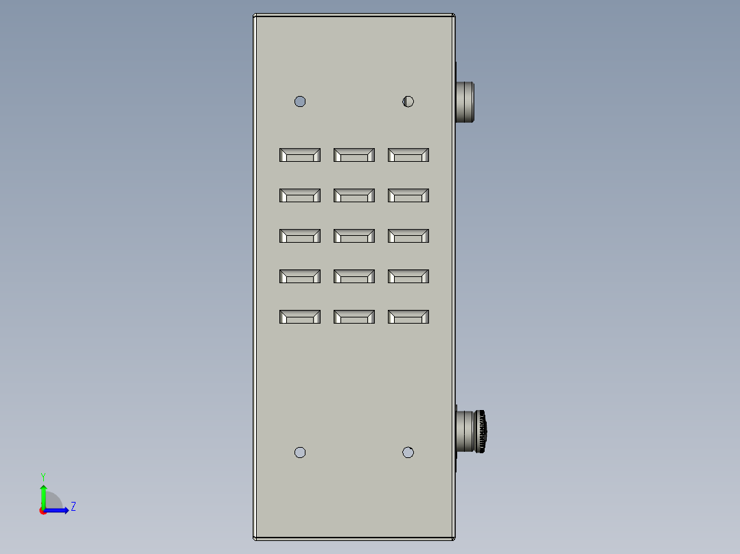 LXYC-BOSS050003操作屏部件左视图