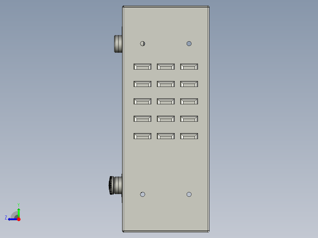 LXYC-BOSS050003操作屏部件右视图