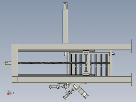 轴承圈伺服上料线01左视缩略图