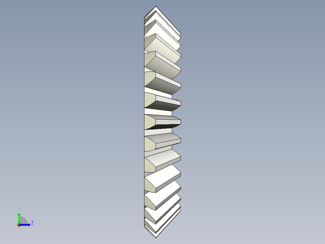 A0004049-30齿锥齿轮左视图