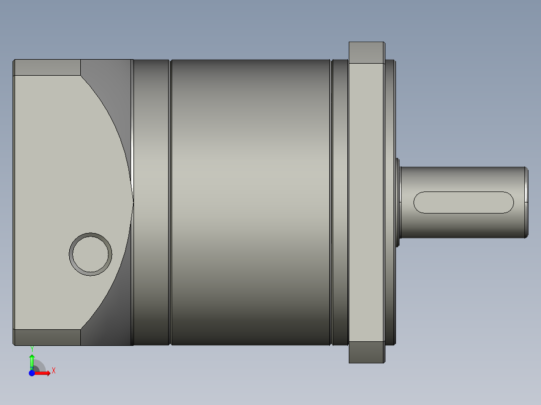80ZDF一级外形图T1+750W+M5前视图