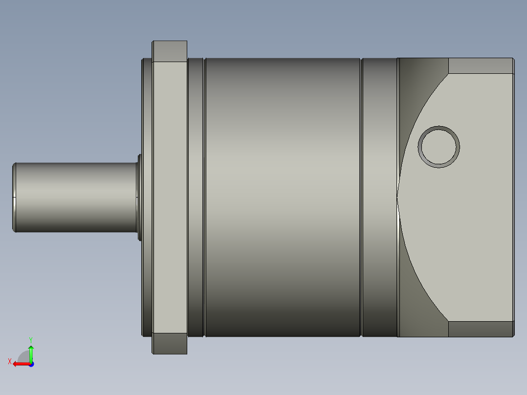 80ZDF一级外形图T1+750W+M5后视图