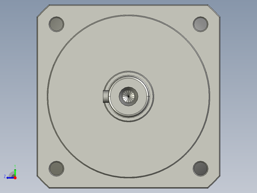 80ZDF一级外形图T1+750W+M5右视图