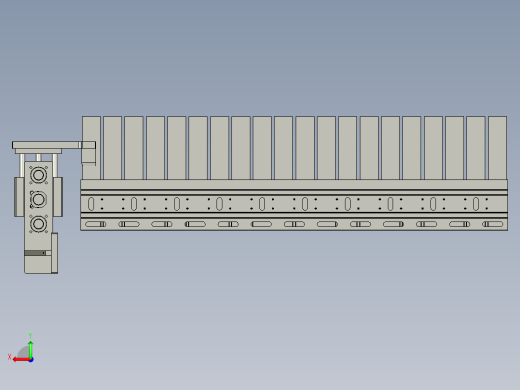 推料盒组件后视缩略图