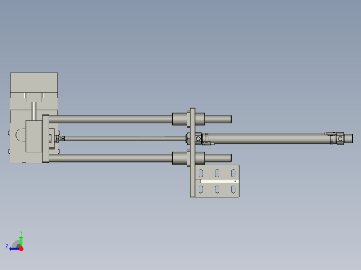 推料盒组件右视缩略图