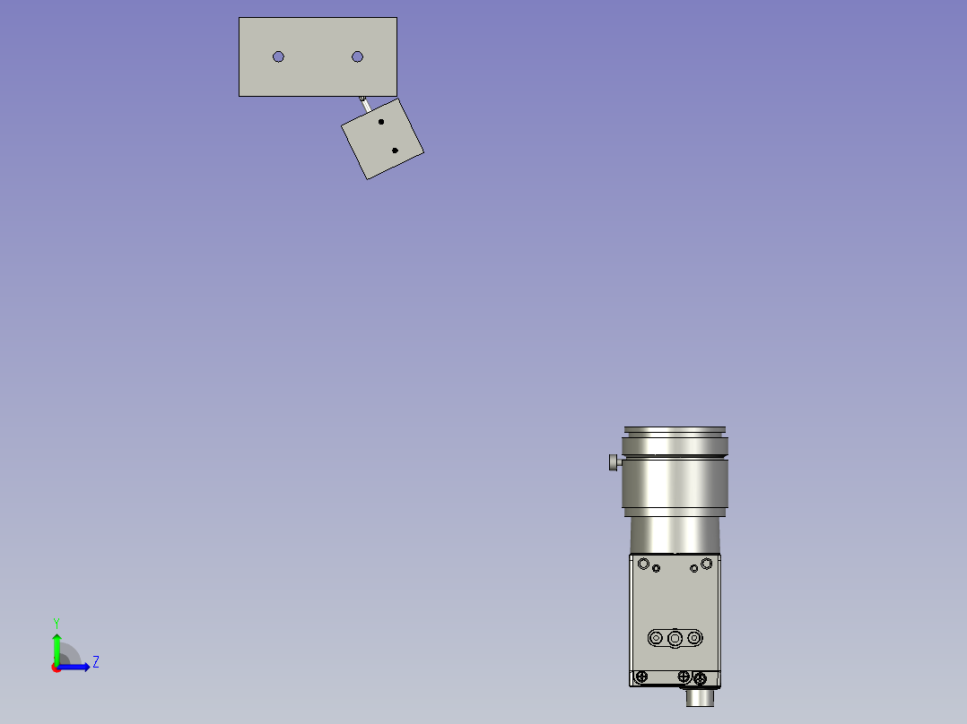 08-00-03CCD对位组件左视图